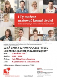 Dzień Dawcy Szpiku dla każdego pacjenta potrzebującego przeszczepienia