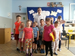 „Nasz Przedszkolak” z wizytą u Witczaka w ramach akcji CPCD