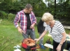 Grill w ogrodzie