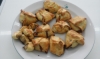 Banany zawijane w ciasto francuskie